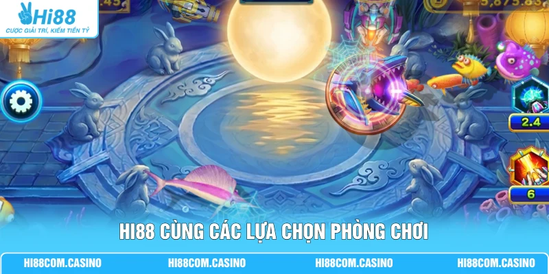 JDB Bắn Cá Ngũ Long - 1 Hành Trình Chạm Trán 5 Long Vương 2 Hi88 cùng các lựa chọn phòng chơi