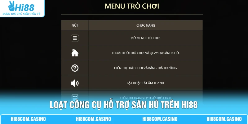 Siêu Bò Tót - Bùng Nổ Jackpot 500 Triệu Cùng 20 Dòng Cược 2 Loạt công cụ hỗ trợ săn hũ trên Hi88