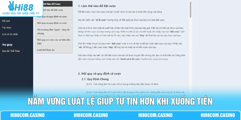 Cá Cược Dota2 - Nắm Vững 4 Quy Tắc Giúp Đặt Kèo Hiệu Quả 3 Nắm vững luật lệ giúp tự tin hơn khi xuống tiền