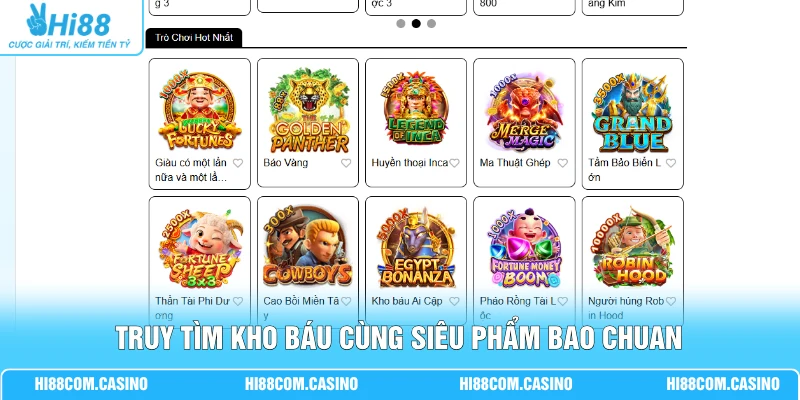 FC Điện Tử - Khám Phá Kho Trò Chơi Với Nhiều Chủ Đề Đặc Sắc 2 Truy tìm kho báu cùng siêu phẩm Bao Chuan